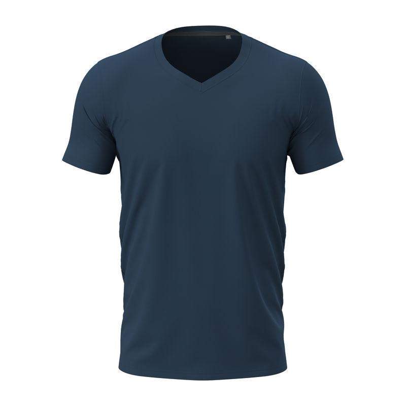 Tricou Unisex Stretch-T cu guler în V