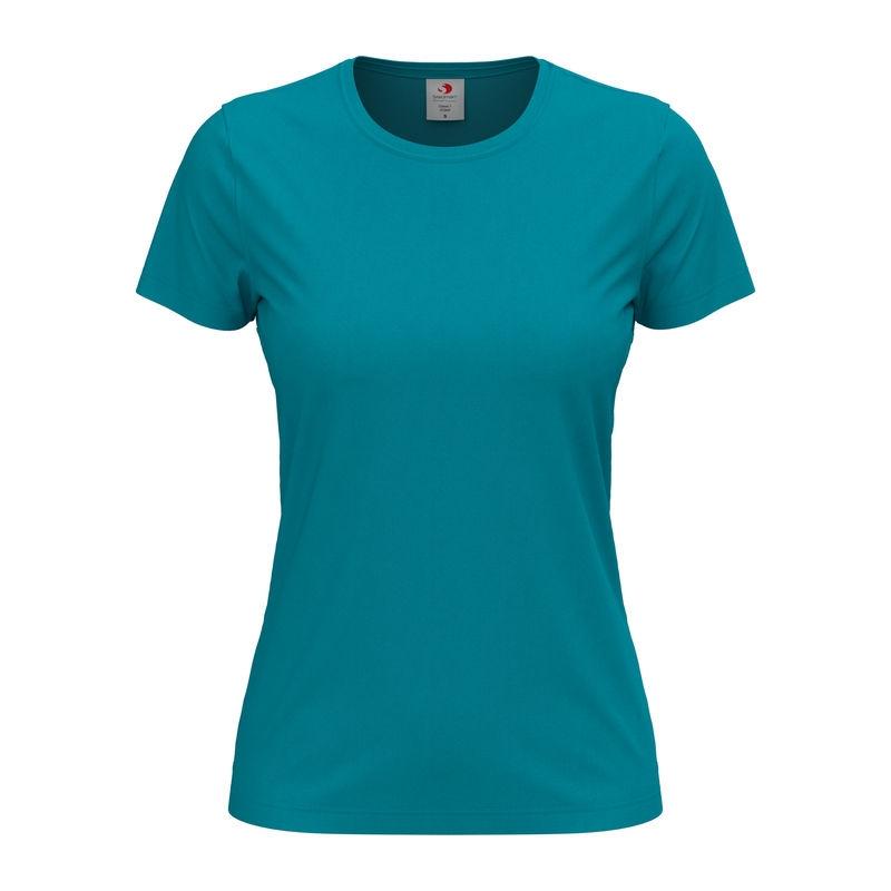 Tricou damă Classic-T Ocean Blue L