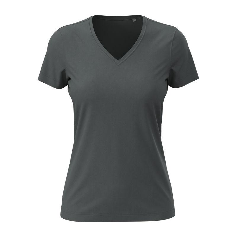 Tricou damă Classic-T cu guler în V