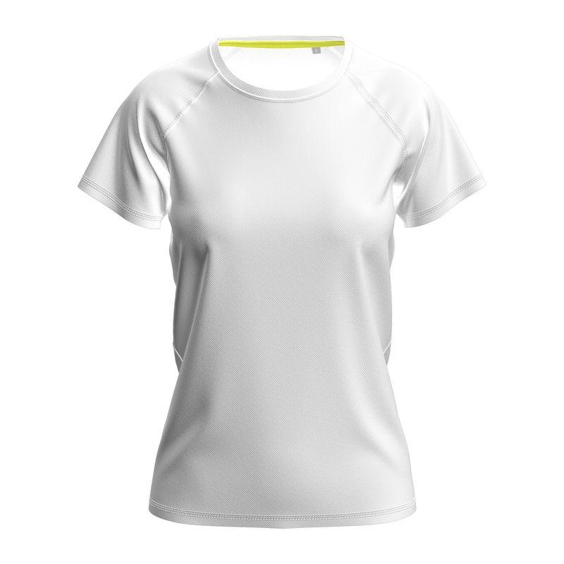 Tricou damă Mesh Raglan Alb XL