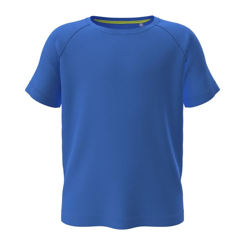 Tricou copii Mesh Raglan Albastru S