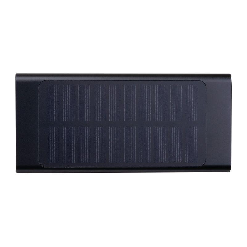 Baterie externă solară MoLu Tallahassee, 20.000 mAh Negru