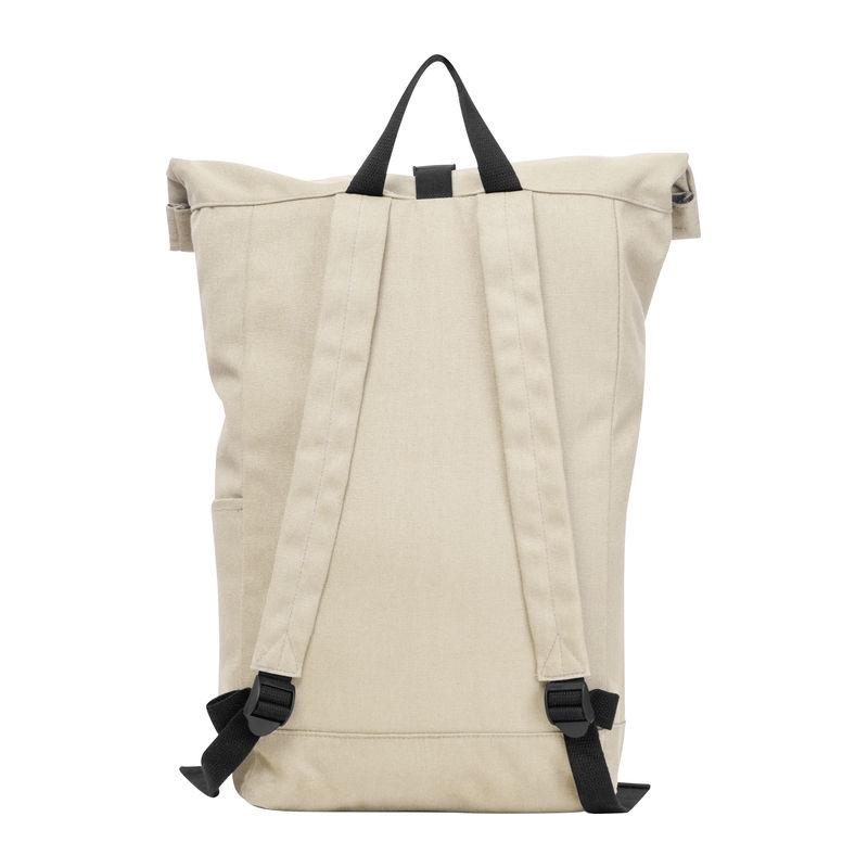 Rucsac din bumbac reciclat Woodstock Beige