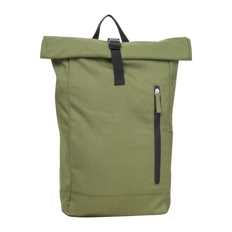 Rucsac din bumbac reciclat Woodstock Khaki