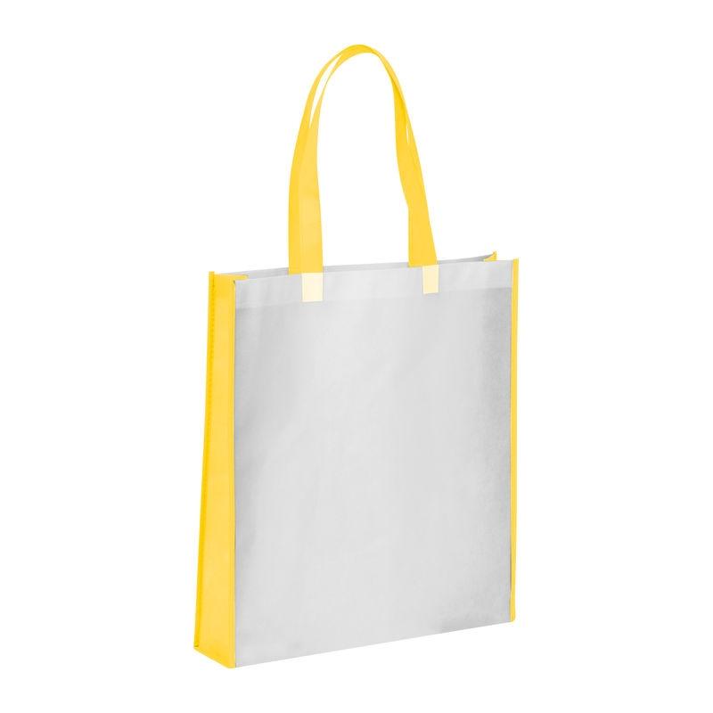 Sacoșă din material nețesut Wales, 75 g/m² Galben