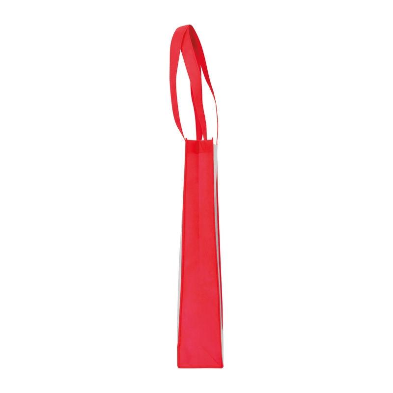 Sacoșă din material nețesut Wales, 75 g/m² Roșu