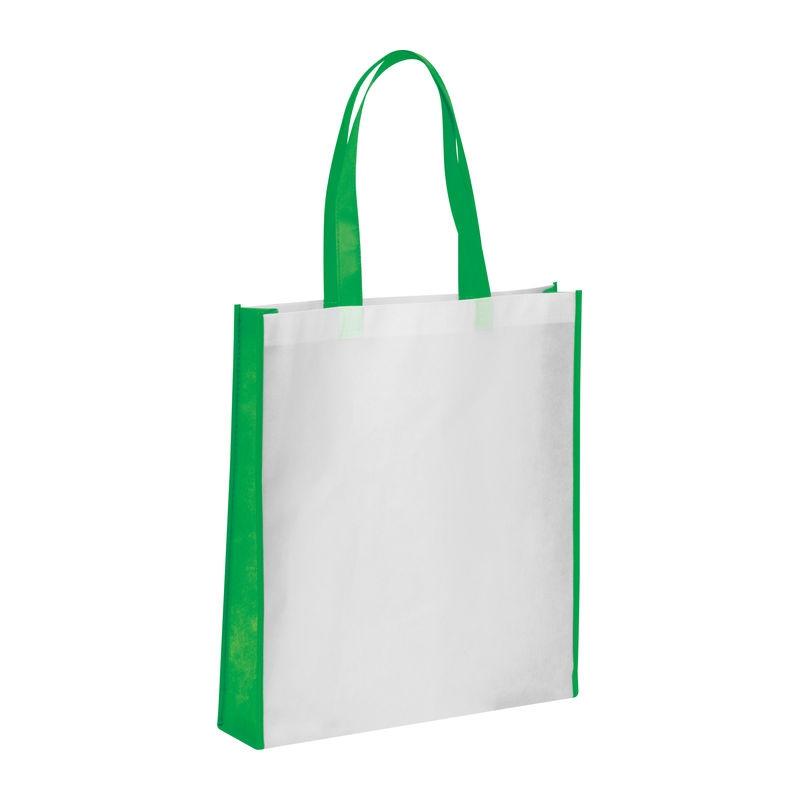 Sacoșă din material nețesut Wales, 75 g/m² Verde
