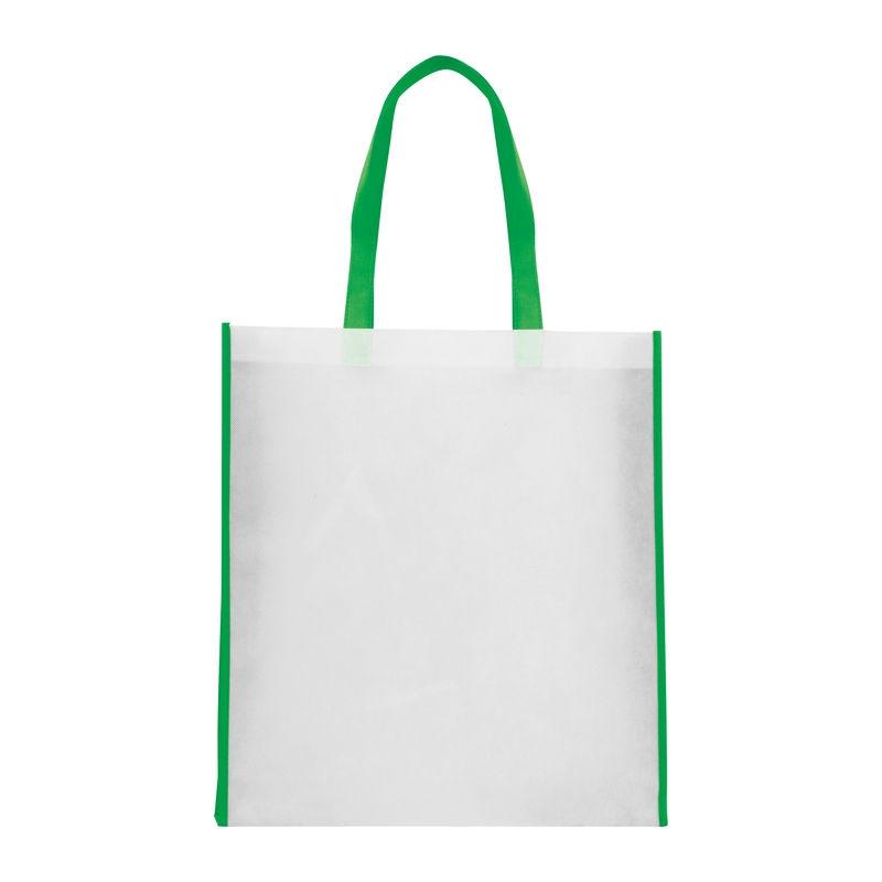 Sacoșă din material nețesut Wales, 75 g/m² Verde