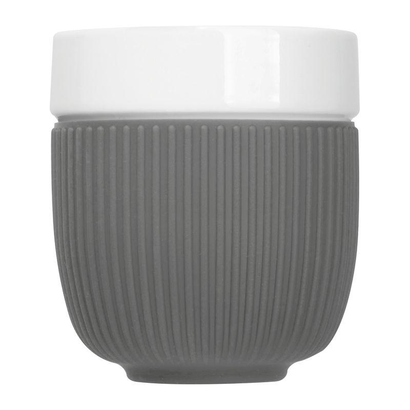 Pahar cu design striat Fontana Gri închis