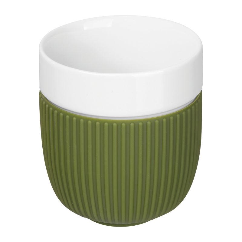 Pahar cu design striat Fontana Khaki