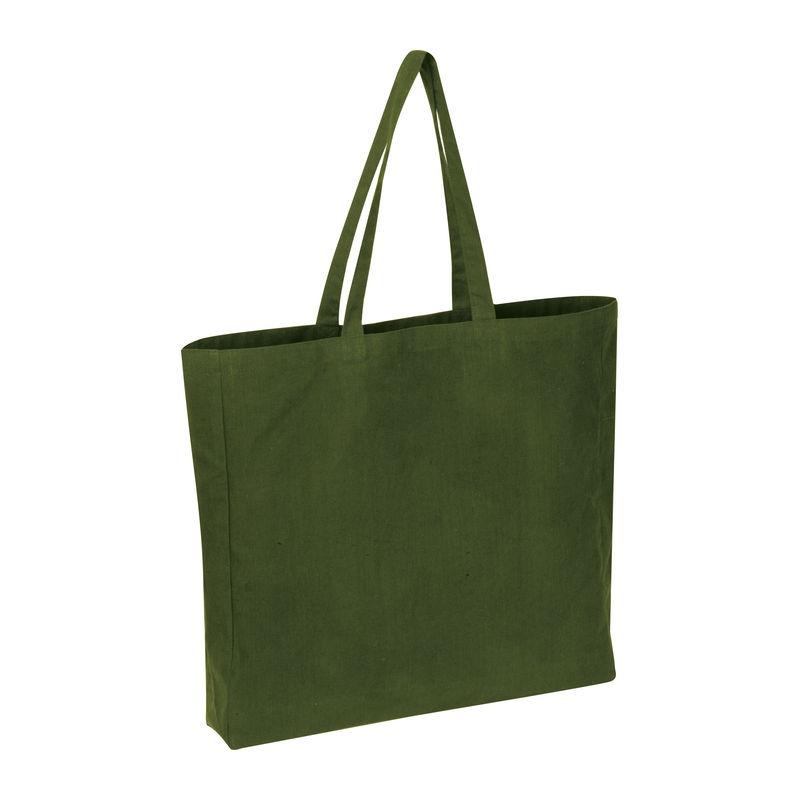 Sacoșă din bumbac reciclat Manhattan Khaki