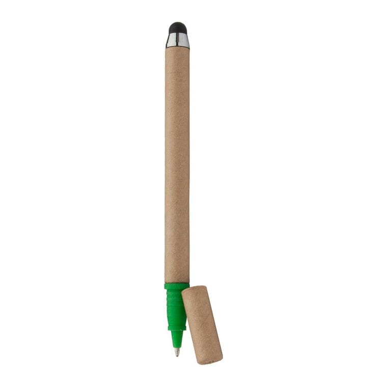 Creion touch screen şi pix din hârtie reciclabilă EcoTouch natural