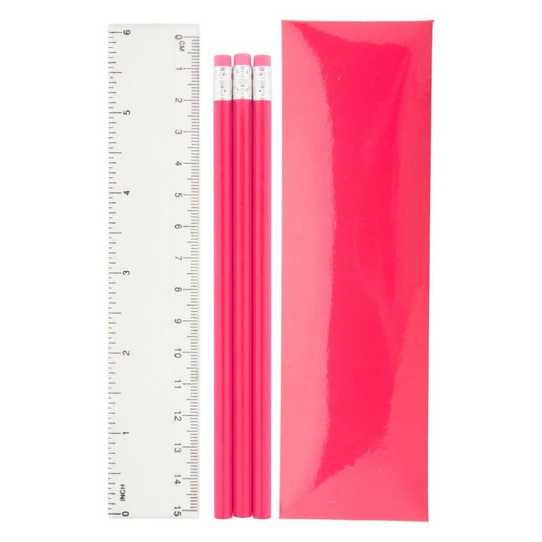 Set creioane Laptan roz