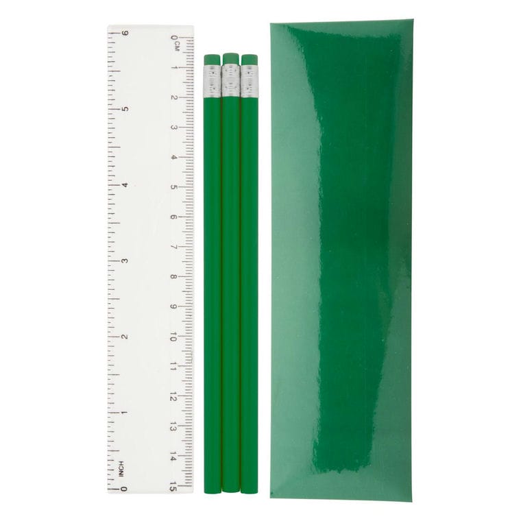 Set creioane Laptan verde