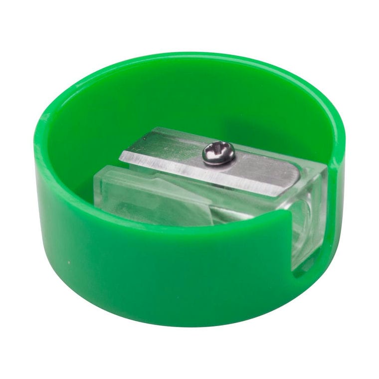 Ascuţitoare creion Spiked verde