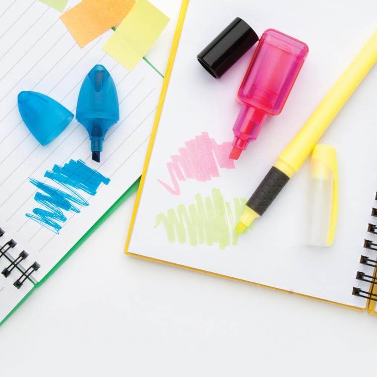 Evidenţiator Calippo galben