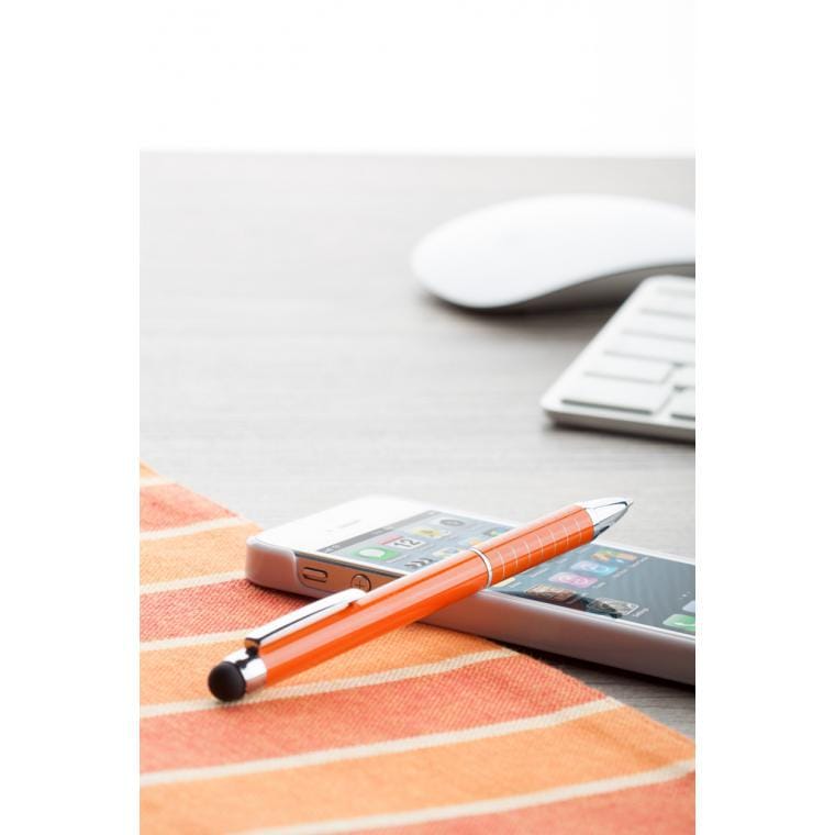 Pix cu stylus touch screen Gambit portocaliu