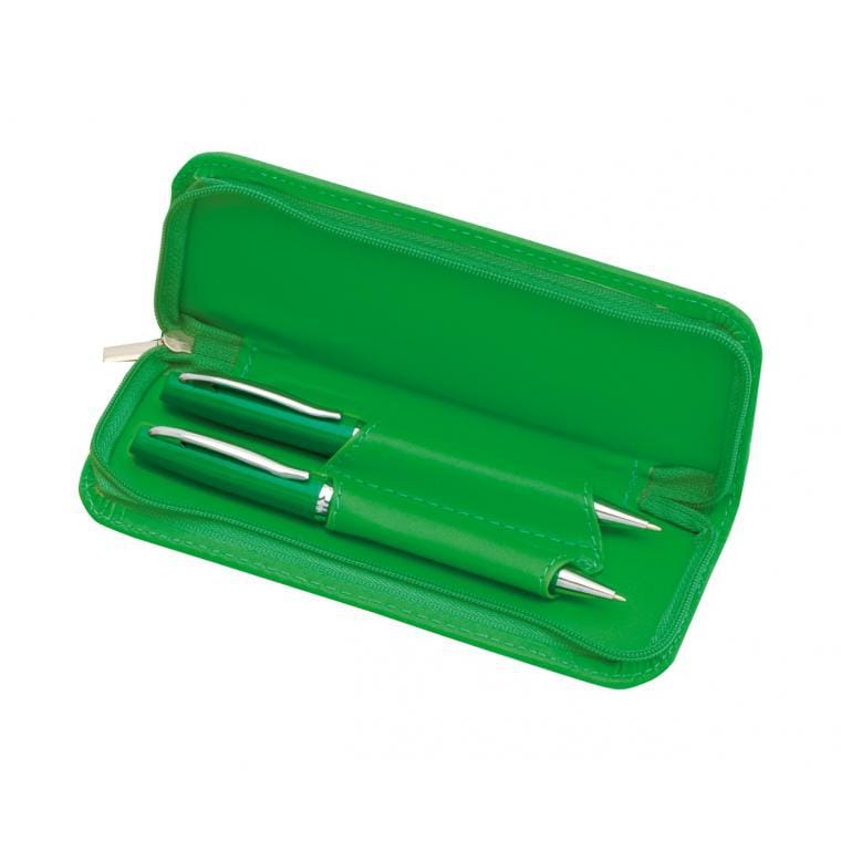 Set instrumente de scris Finit verde