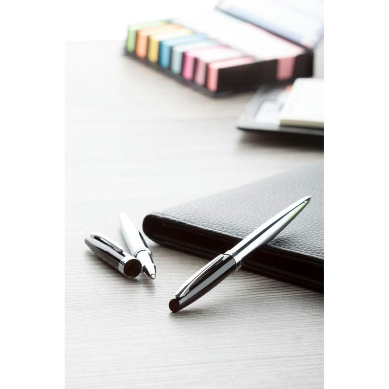 Set Station argintiu negru