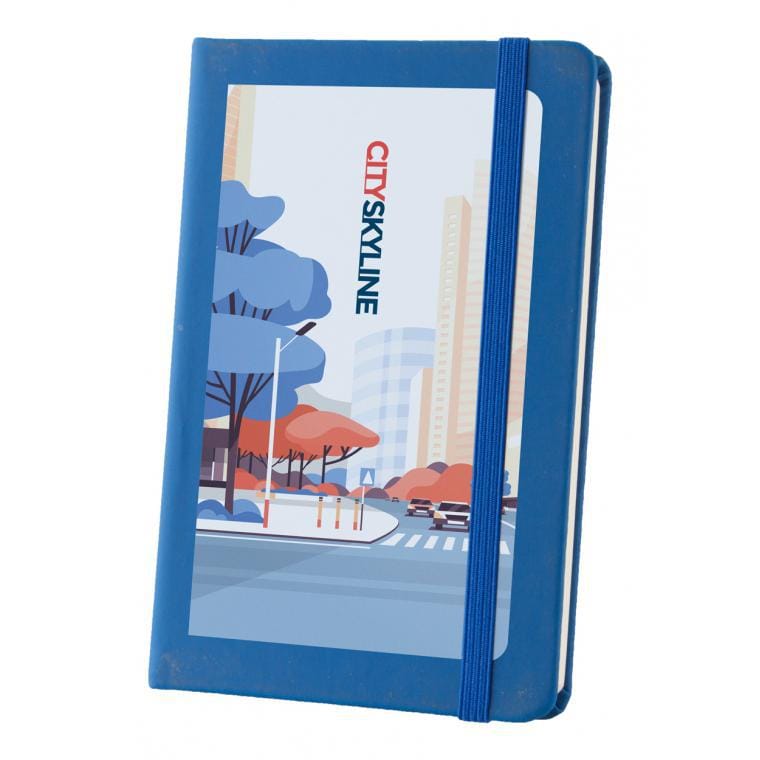 Blocnotes Nopuk Blank A6 albastru