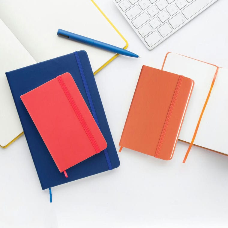 Blocnotes Nopuk Blank A6 albastru