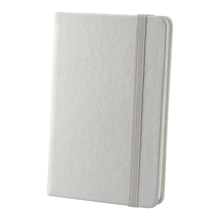 Blocnotes Nopuk Blank A6 argintiu