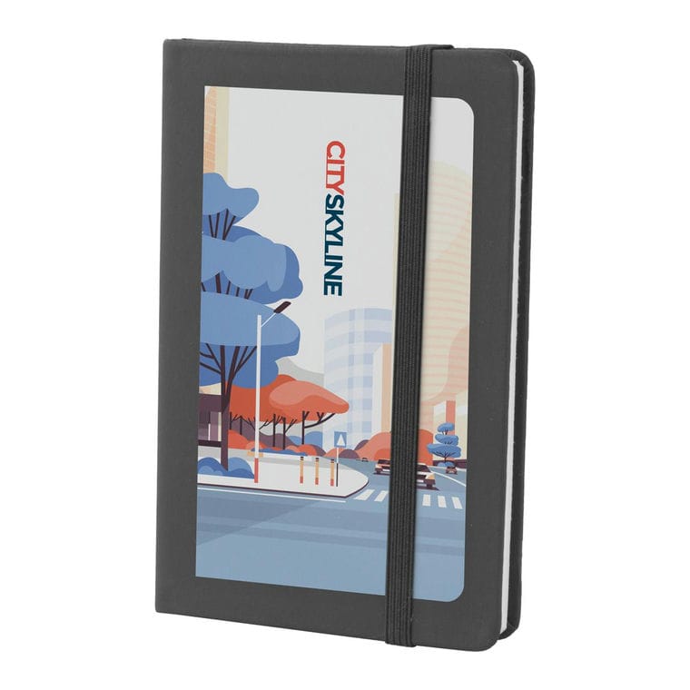 Blocnotes Nopuk Blank A6 negru