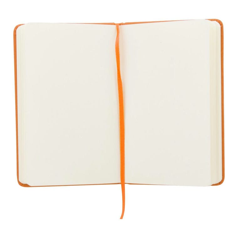Blocnotes Nopuk Blank A6 portocaliu