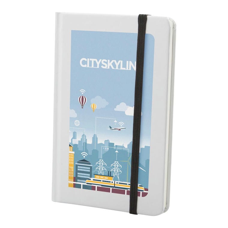 Blocnotes Pendula A6 negru alb