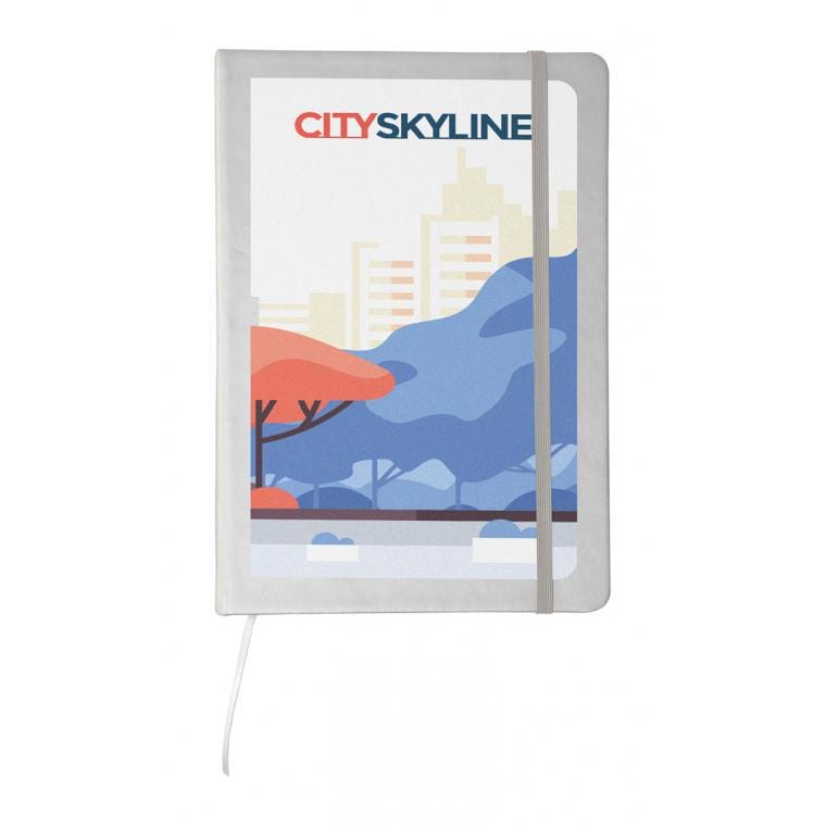 Blocnotes Nopuk Blank A5 argintiu