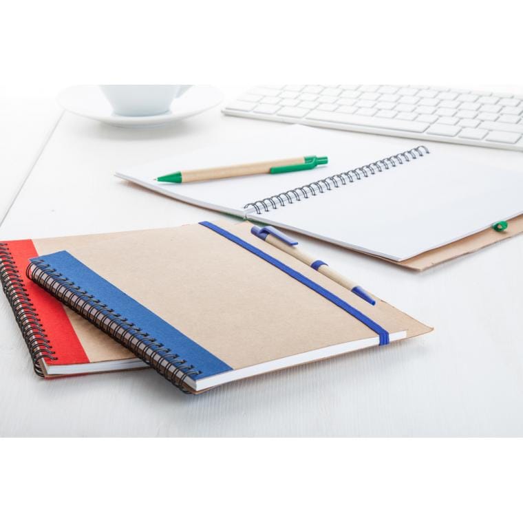 Blocnotes Platanus A5 albastru natural