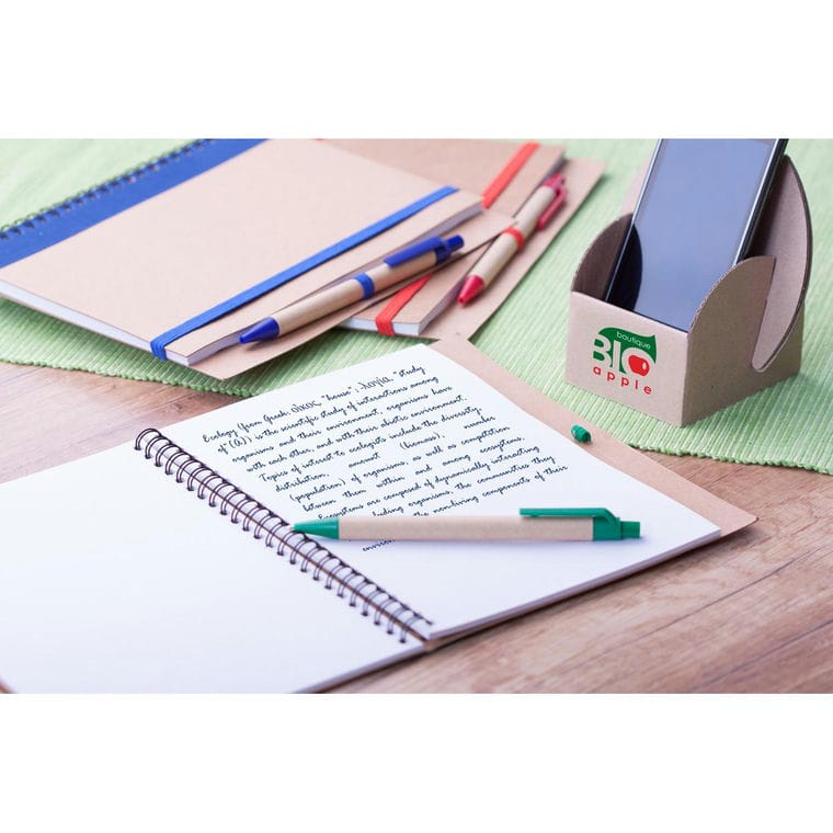 Blocnotes Platanus A5 verde natural