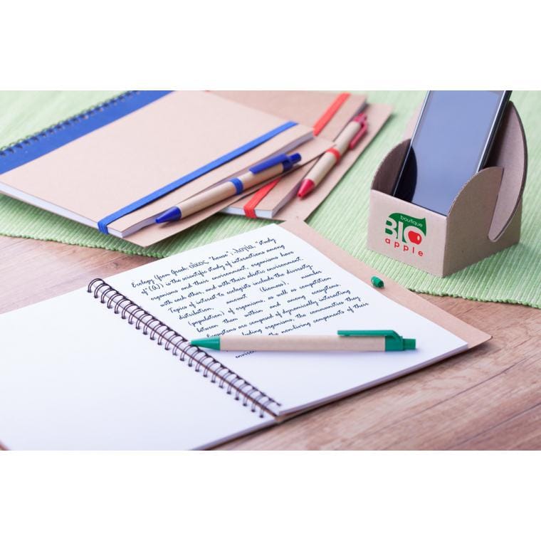 Blocnotes Platanus A5 verde natural