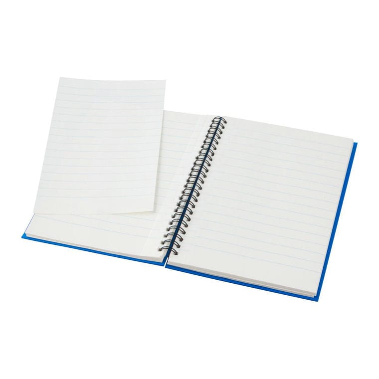 Blocnotes Cedrus A5 albastru deschis