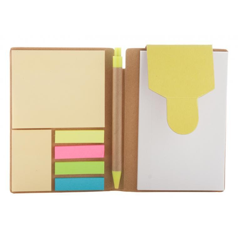 Blocnotes Cravis galben natural