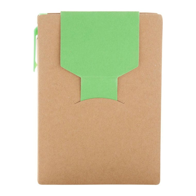 Blocnotes Cravis verde natural