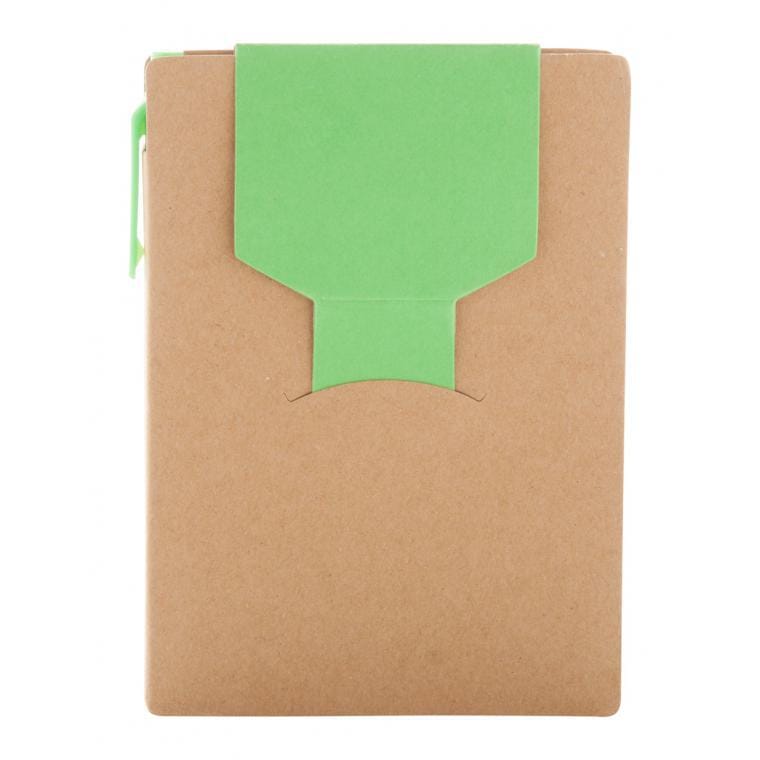 Blocnotes Cravis verde natural