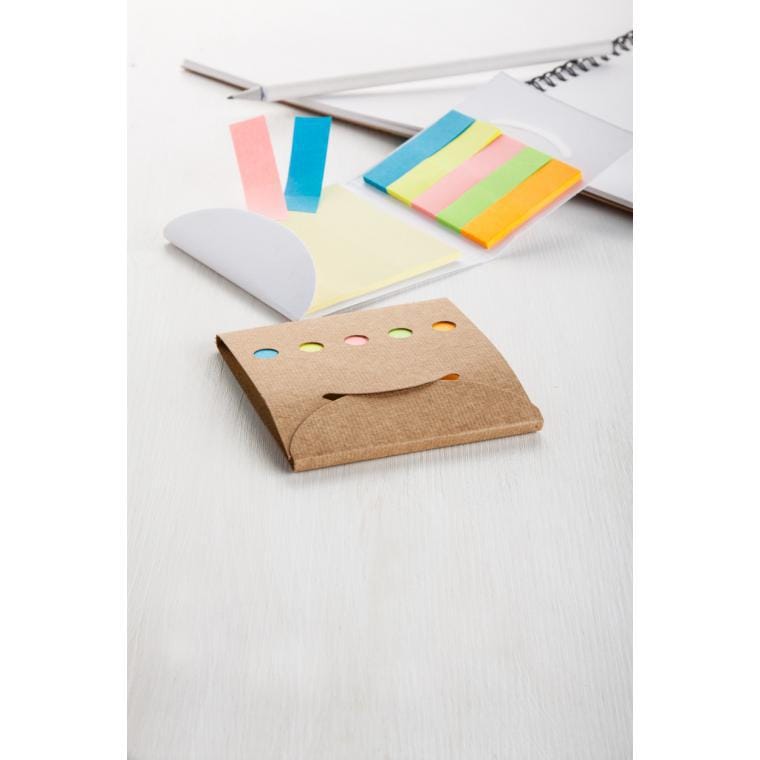 Notiţe cu adeziv Minok Plus bej