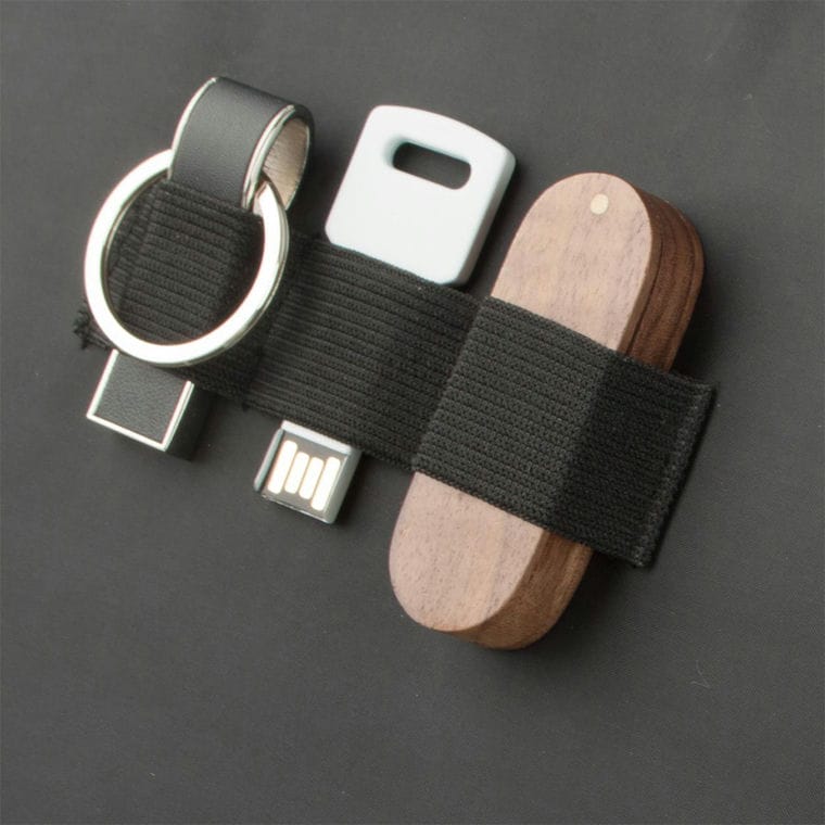 Mapă documente A4 cu fermoar Duotone Zip negru