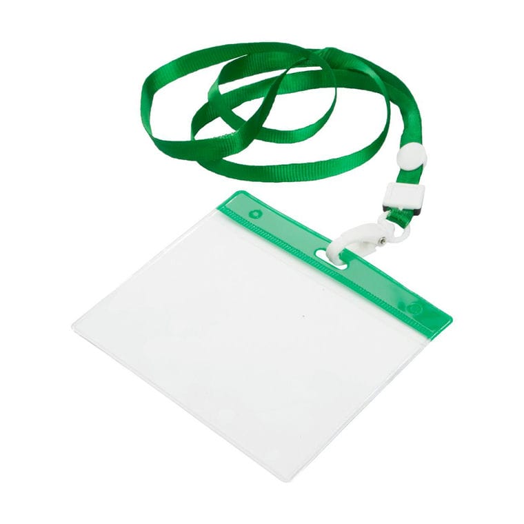 Suport ecuson cu lanyard Maes Verde