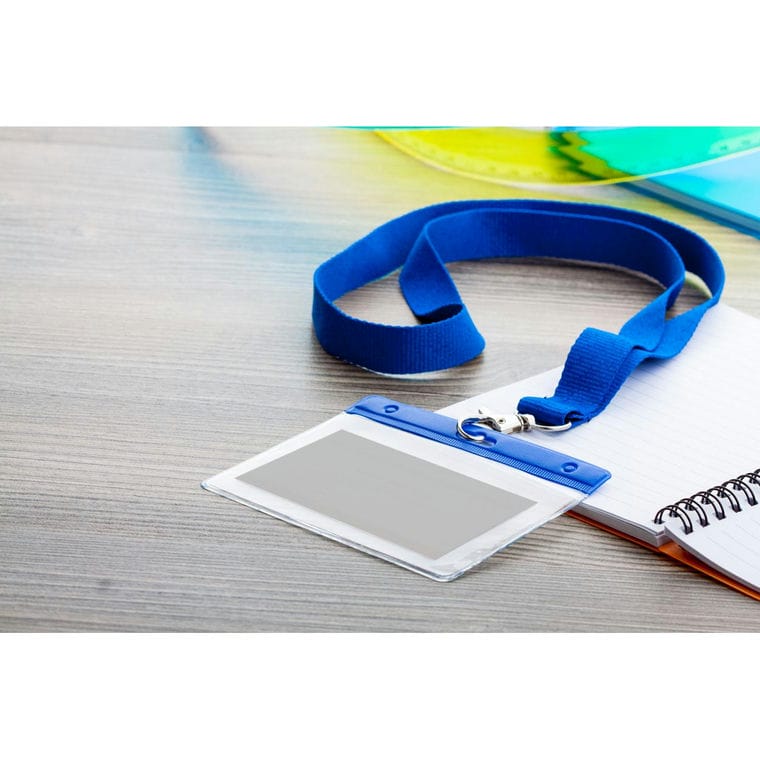 Lanyard Event albastru