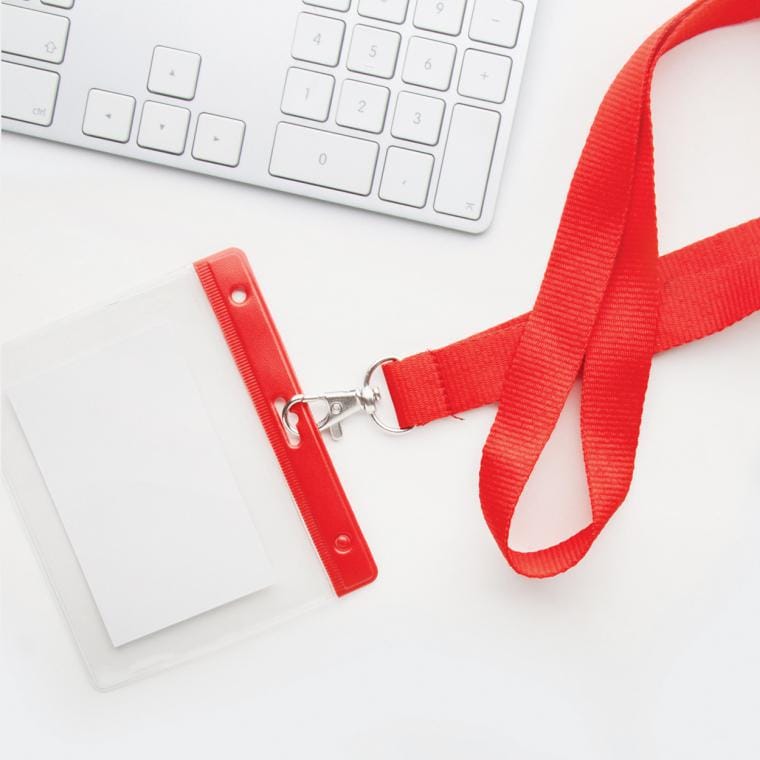 Lanyard Event roșu