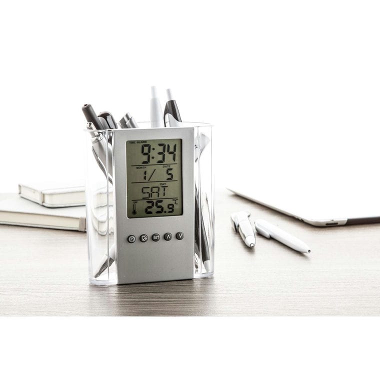 Suport instrumente de scris Crystalline transparent