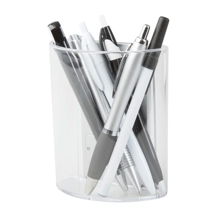 Suport instrumente de scris Crystalline transparent