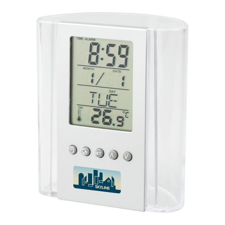 Suport instrumente de scris Crystalline transparent