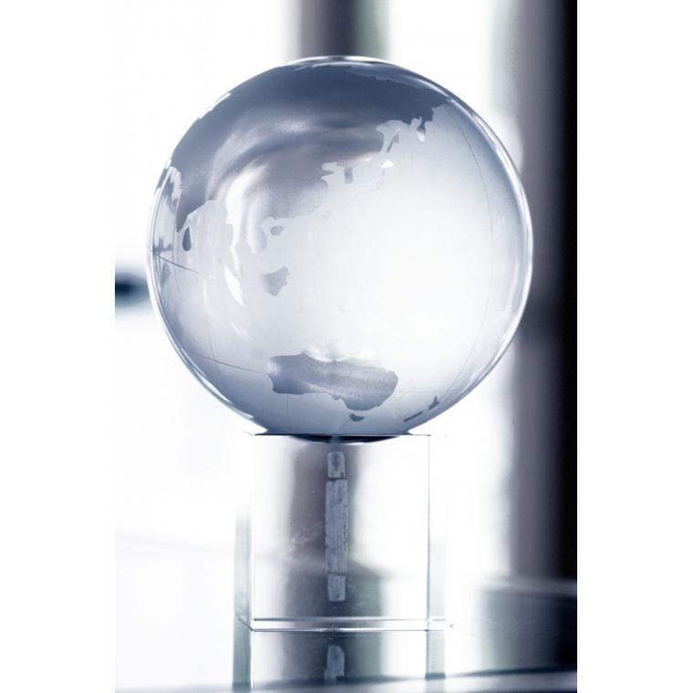 Glob cristal Satelite transparent