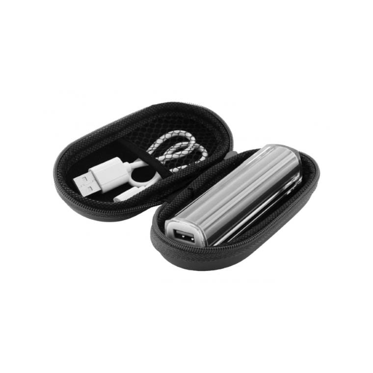 Baterie externă Tradak negru alb 2200 mAh