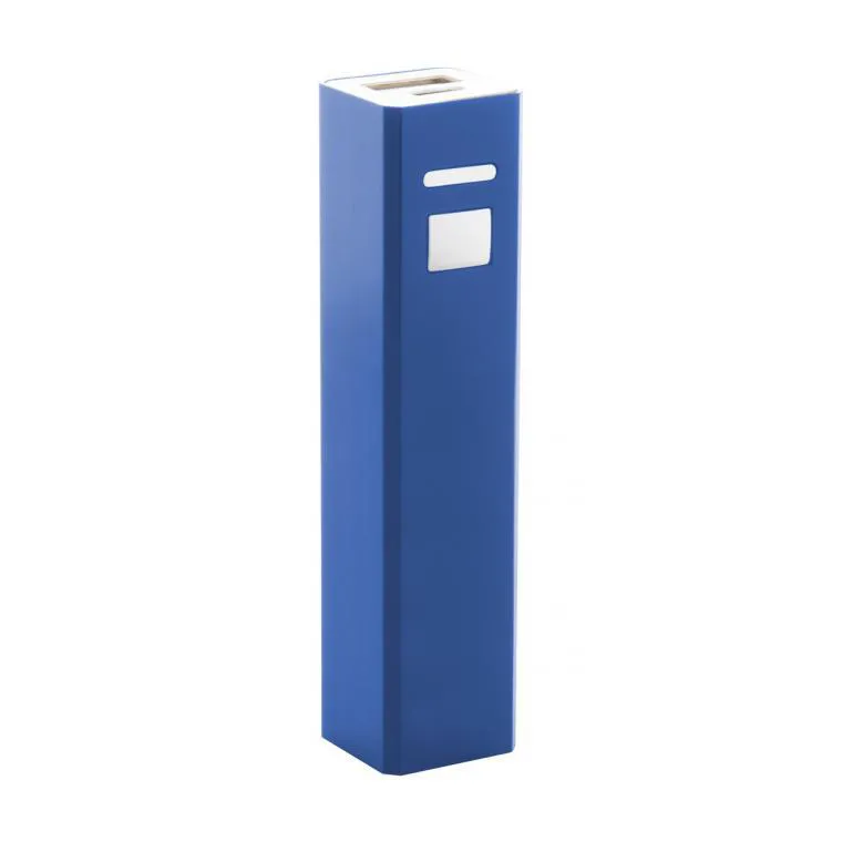 Baterie externă USB Thazer albastru alb 2200 mAh