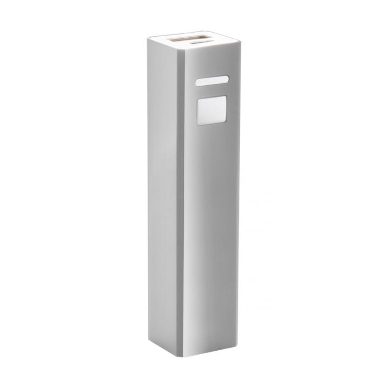 Baterie externă USB Balzur argintiu