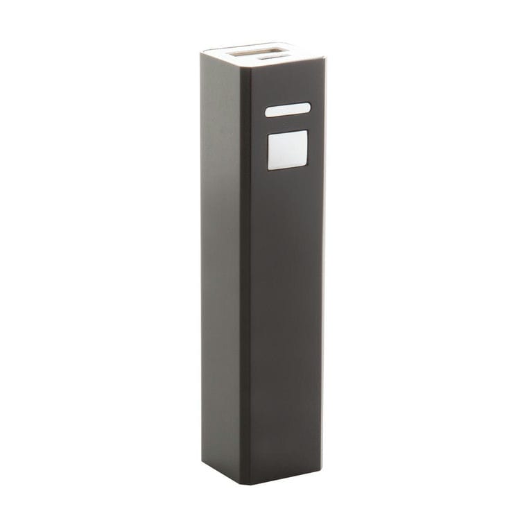 Baterie externă USB Balzur negru alb 2200 mAh